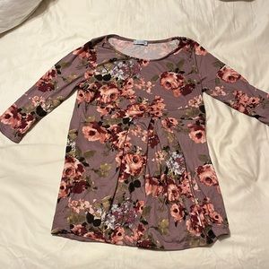 Floral Maternity Top